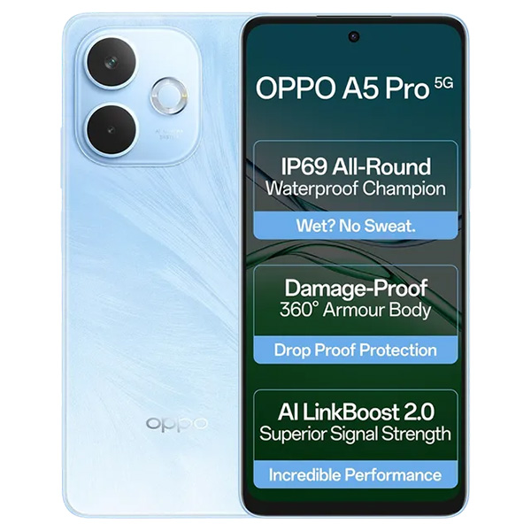 OPPO A5 PRO 5G (8GB+128GB) FEATHER BLUE_01 OPPO A5 PRO 5G (8GB+128GB) FEATHER BLUE_01