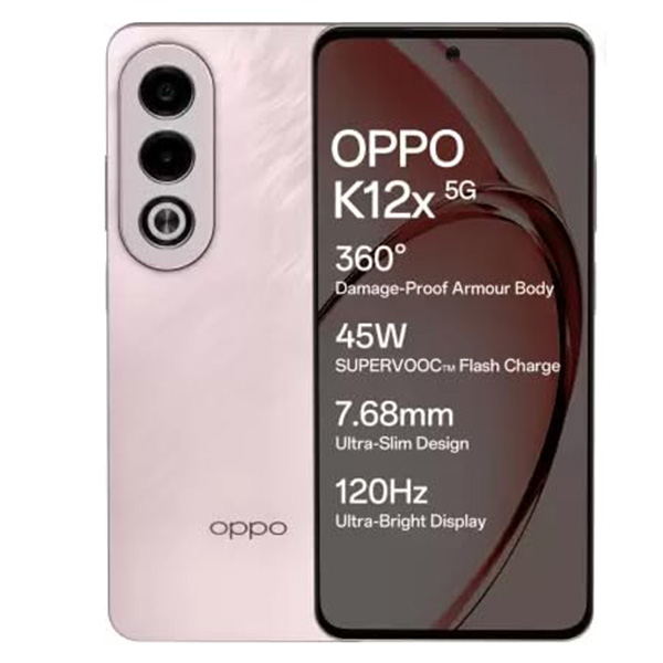 OPPO K12X 5G (6GB+128GB) FEATHER PINK_01 OPPO K12X 5G (6GB+128GB) FEATHER PINK_01