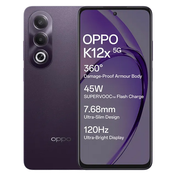 OPPO K12X 5G (6GB+128GB) MIDNIGHT VIOLET_01 OPPO K12X 5G (6GB+128GB) MIDNIGHT VIOLET_01
