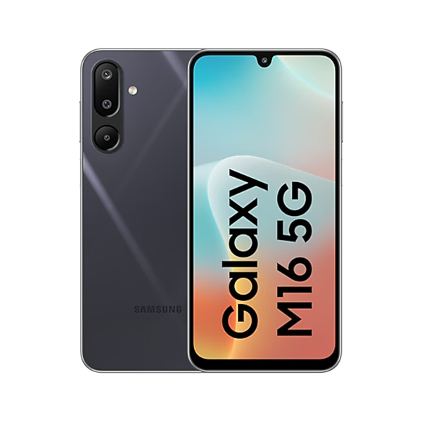 SAMSUNG M16 5G (4GB+128GB) THUNDER BLACK_01 SAMSUNG M16 5G (4GB+128GB) THUNDER BLACK_01