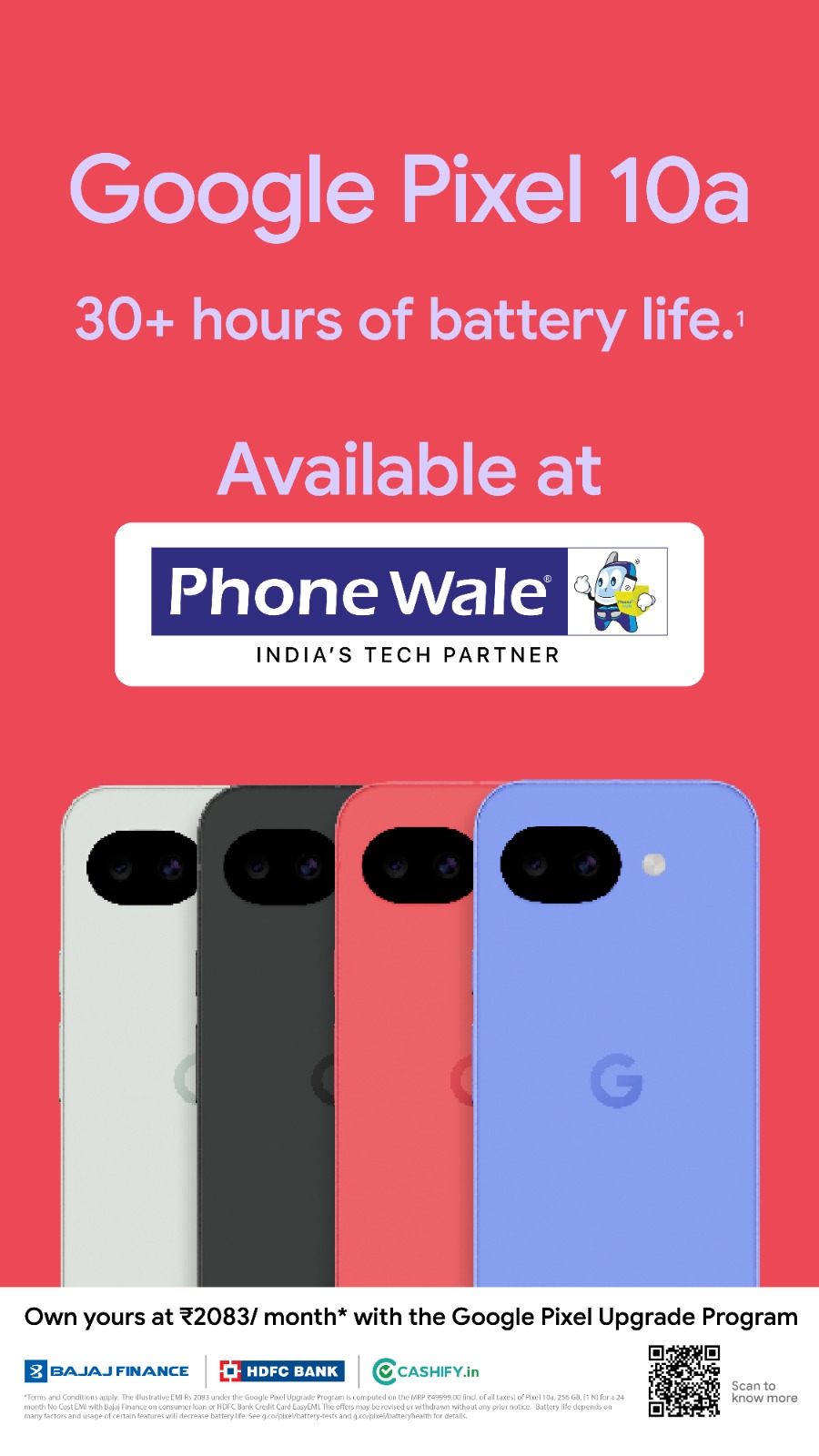 Google Pixel 10a at phonewale